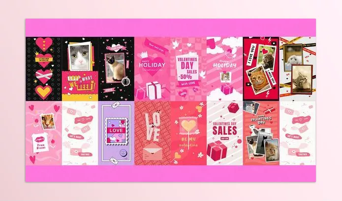 Project – Valentine Day Stories Package by ProMotionSquad-2 – Download 50327573