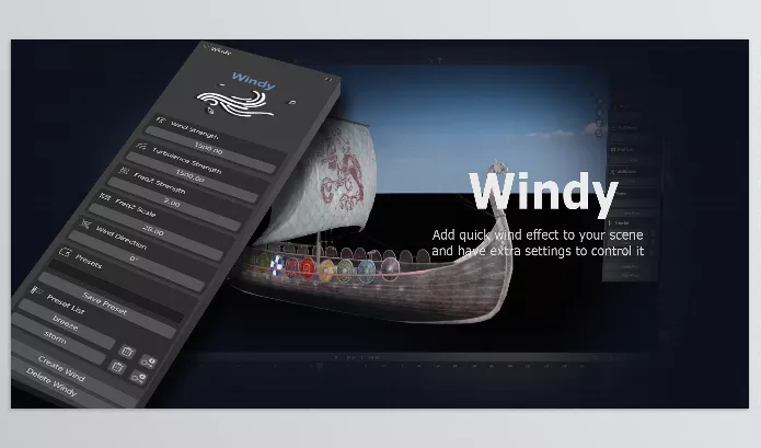 Blender Addon – Windy by SMArchviz – Download