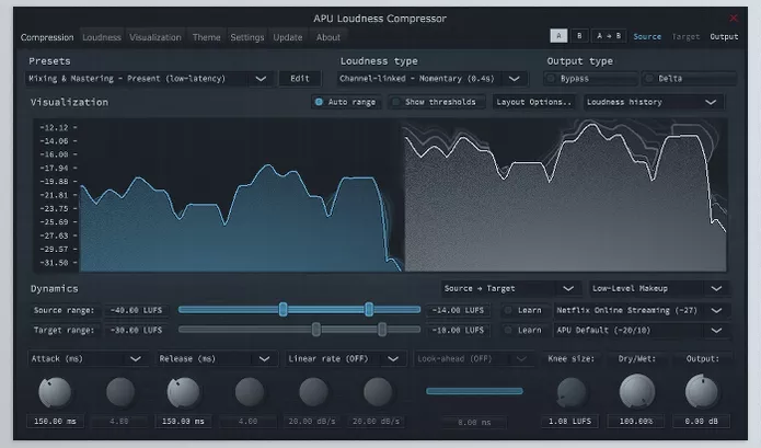 Software – APU Loudness Compressor by APU Software – Download