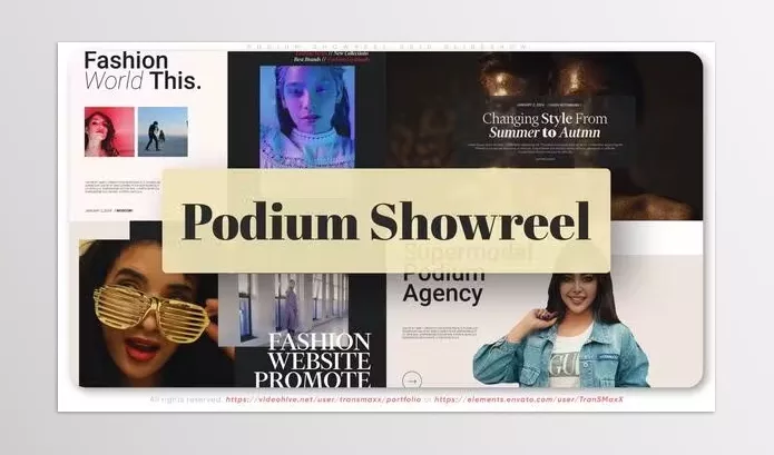 Project – Podium Showreel Grid Slideshow by TranSMaxX2 – Download 50455004