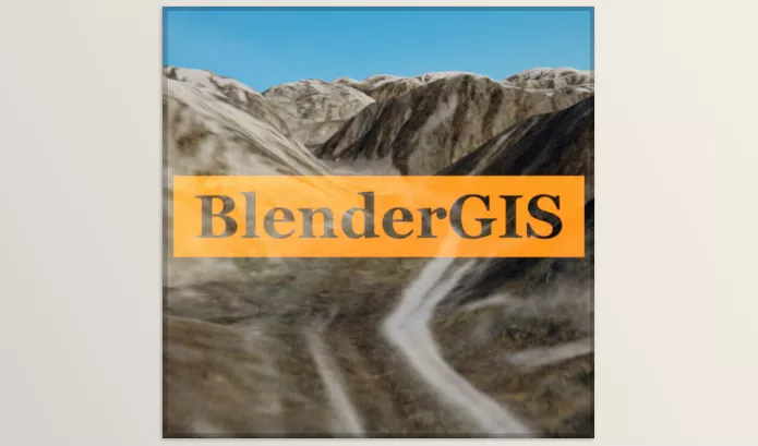 Blender Addon – BlenderGIS by domlysz – Download