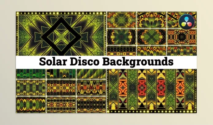 Resolve Tool – Solar Disco Backgrounds for Davinci Resolve by VFXgenerator – Download 50500975