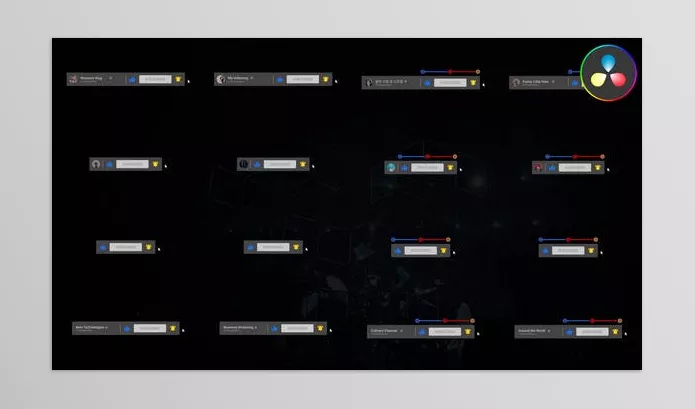 Resolve Tool – Social Media Subscribe Buttons for Davinci Resolve by SweetsBox – Download 50465018