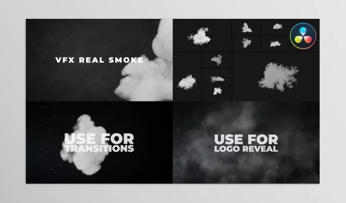 Resolve Tool – VFX Real Smoke by VFXgenerator – Download 50500558