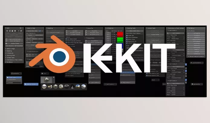 Blender Addon – Kekit by kjell – Download
