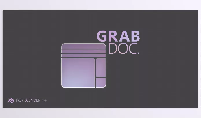 Blender Addon – GrabDoc Pro by Ethan Simon-Law – Download