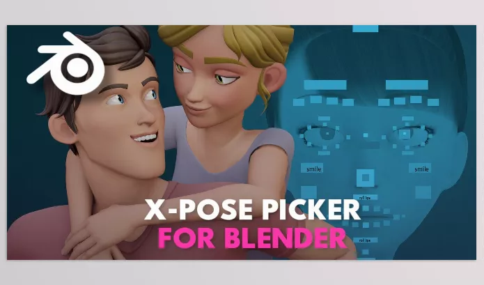 Blender Addon – X-Pose Picker by k44dev Software – Download
