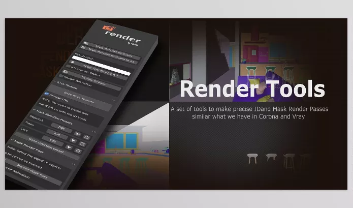 Blender Addon – Render Tools by SMArchviz – Download