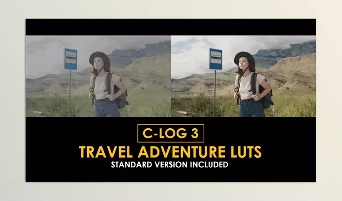 Motion Template – C Log3 Travel Adventure and Standard Color LUTs by Playground_Studio – Download 50930907