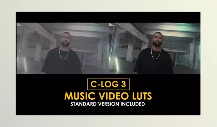 LUT Pack – C Log3 Music video and Standard Color LUTs by Playground_Studio – Download 50930852