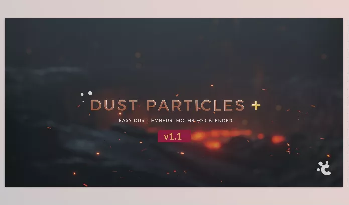 Blender Addon – Dust Particles Plus Pro by Creative Shrimp – Download
