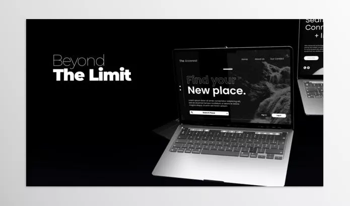 Project – Realistic Laptop Mockup by Grace23Studio – Download 51028464