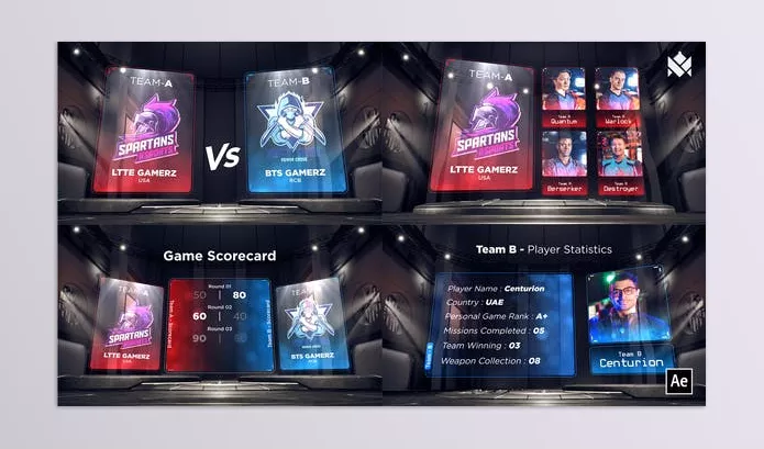 Project – E Sports Games Graphics Pack by Royal_Motions – Download 50517455