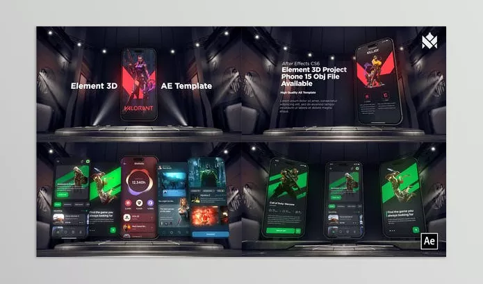 Project – E3D Phone App Promo by Royal Motion – Download 50720704