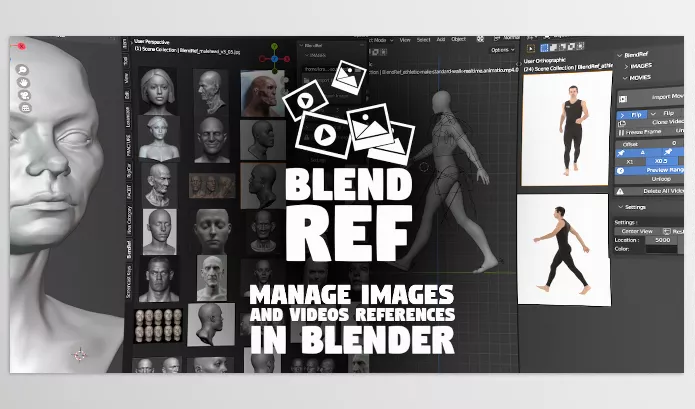 Blender Addon – Blendref by Picto Filmo – Download