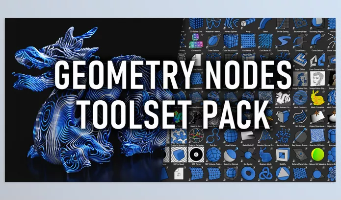 Blender Addon – Higgsas Geometry Nodes Toolset – Download