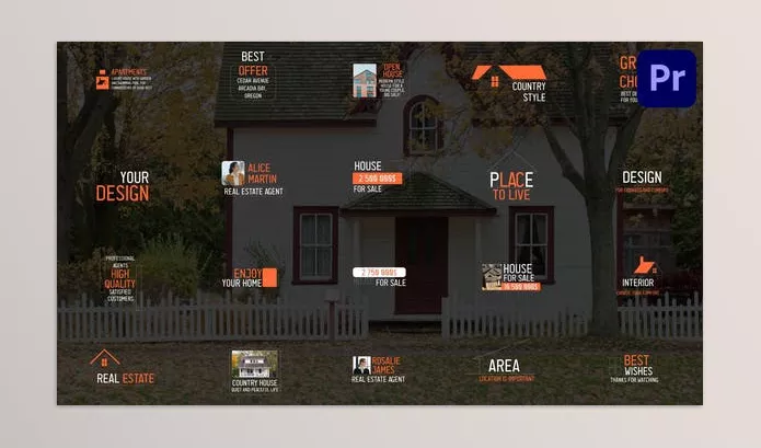 Project – Real Estate Titles for Premiere Pro by OneMotionStudio – Download 51949632