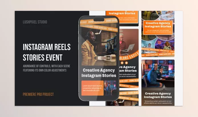 Project – Instagram Reel Premiere Pro MOGRT by lushpixelstudio – Download 51921573