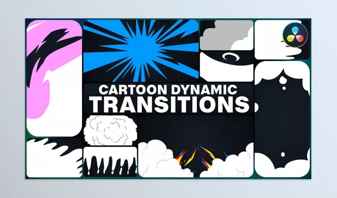 Resolve Tool – Cartoon Dynamic Transitions for DaVinci Resolve by FX_Monster – Download 51868822