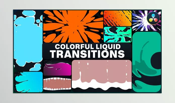 Resolve Tool – Colorful Liquid Transitions for DaVinci Resolve by FX_Monster – Download 51868995