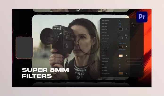 Project – Super 8mm Film Filters by yura_fresh – Download 52081853