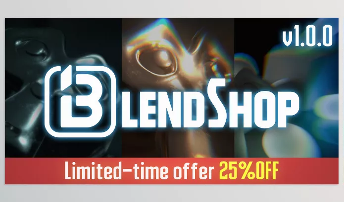 Blender Addon – Blendshop by Casey_Sheep – Download