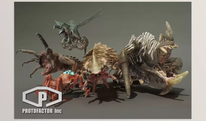 Unity Asset – MONSTER PACK VOL 4 by PROTOFACTOR INC – Download