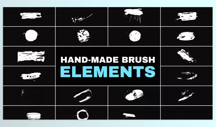 Project – Hand Made Brush Elements for Premiere Pro by MisterFlashAnimation – Download 52200617