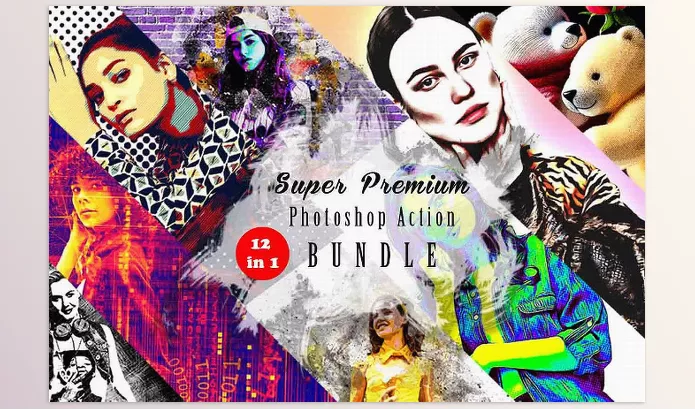 Photoshop Plugin – Super Premium PS Action Bundle by Studio Retouch – Download