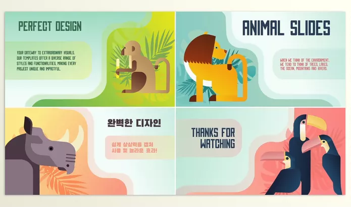 Project – Animal Slides for Premiere Pro by OneMotionStudio – Download 52210129