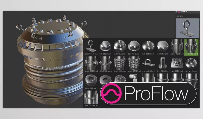 Blender Addon – ProFlow by Pitiwazou – Download