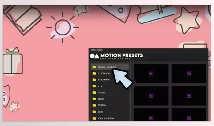 Asset – Motion Presets for Premiere Pro by LetsMotion – Download