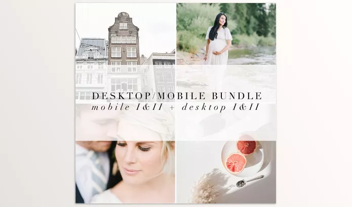 Lightroom Preset – Set I + Set II Desktop and Mobile Presets by Jessica Kettle – Download