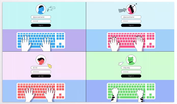 Project – Keyboard Login Explainer for After Effects by Explainme – Download 52566063