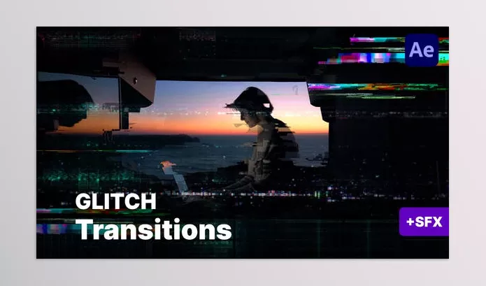 Project – Seamless Glitch Transitions by yura_fresh – Download 52989682
