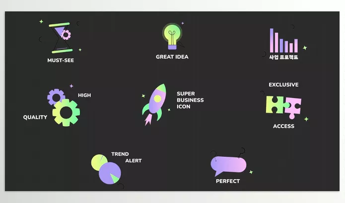 Project – Business Icons And Titles for After Effects by Explainme – Download 52543651