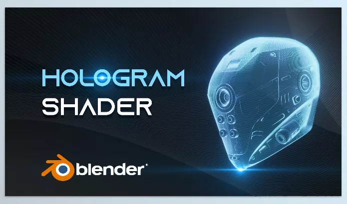 Blender Addon – Hologram Effect Shader by HuyKhoi2407 – Download