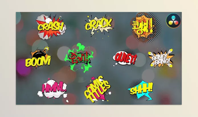 Resolve Tool – Comic Titles by 2DFXAnimation – Download 52469720