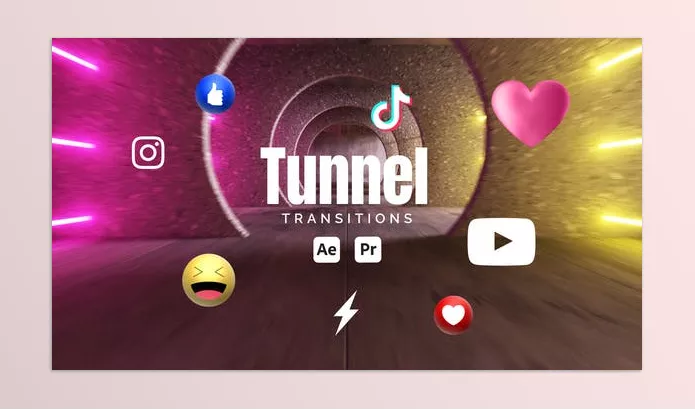 Project – Tunnel Transitions by Pixamins – Download 53256059