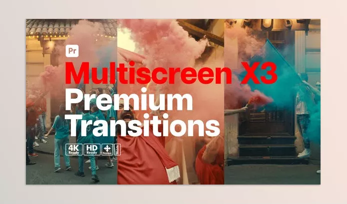 Motion Template – Premium Transitions Multiscreen X3 for Premiere Pro by Premiumilk – Download 52725297