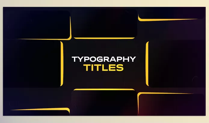Project – Typography Titles for Premiere Pro by MisterFlashStore – Download 53315299