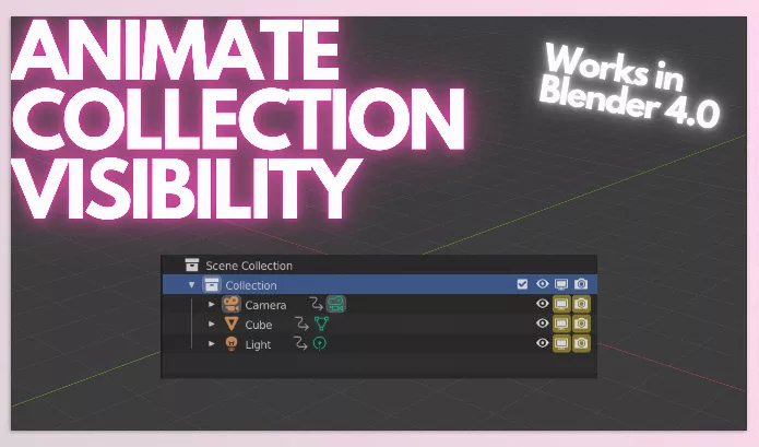 Blender Addon – Animate Collection Visibility by Greg Miles – Download