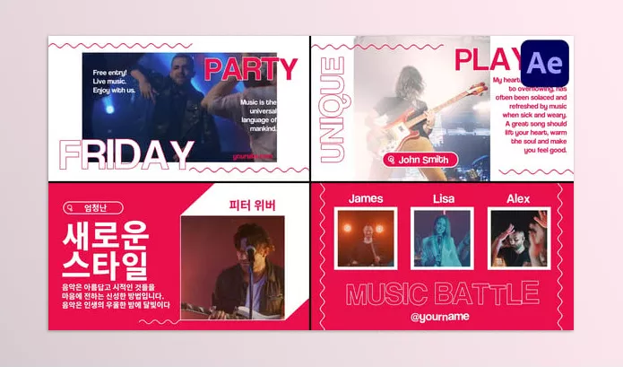 Project – Modern Music Slides by LikeThisMotion – Download 53542585