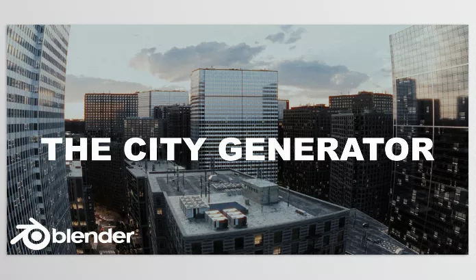 Blender Addon – The City Generator by Andreas Dürr – Download