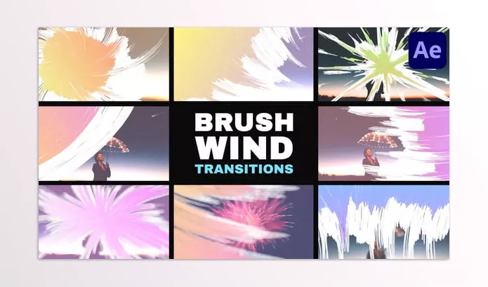 Project – Brush Wind Transitions by MisterFlashAnimation – Download 53685890