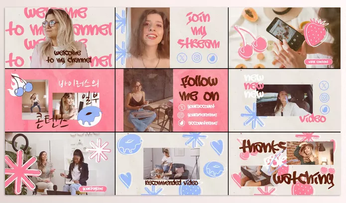 Project – Sweet Social Media Slides for Premiere Pro by LikeThisMotion – Download 53436440