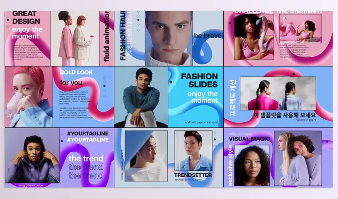 Project – Gradient Fashion Slides for After Effects by LikeThisMotion – Download 53551834