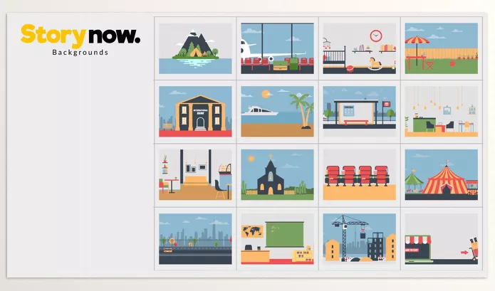 Project – Story Now Backgrounds for Premiere Pro by Premiumilk – Download 53500028