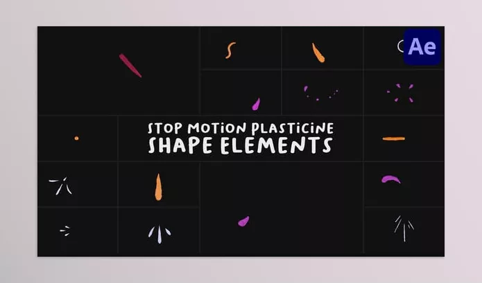 Project – Stop Motion Plasticine Shape Elements by SweetsBox – Download 53578136