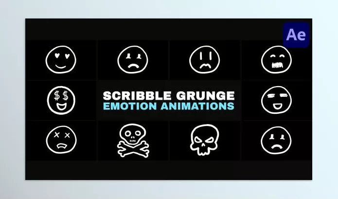 Project – Minimal Scribble Grunge by MisterFlashAnimation – Download 53579327